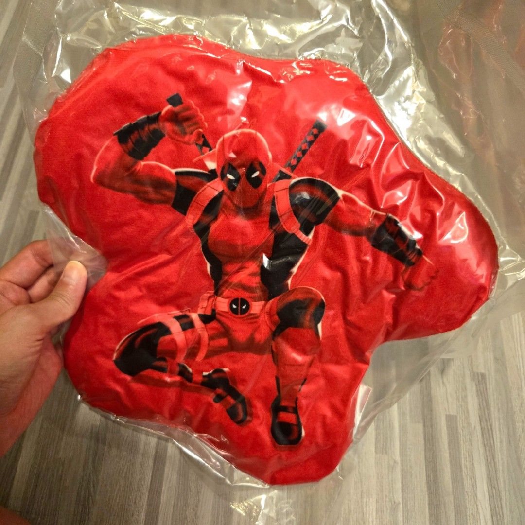 Marvel 2024 Coca Cola Marvel Deadpool Pillow Carousell