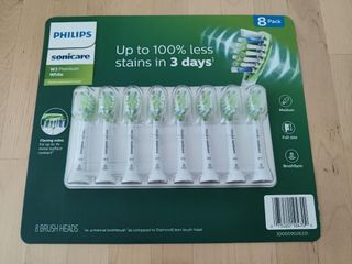 飛利浦 Philips Sonicare W3 牙刷頭 8支 HX9068629347389701131116