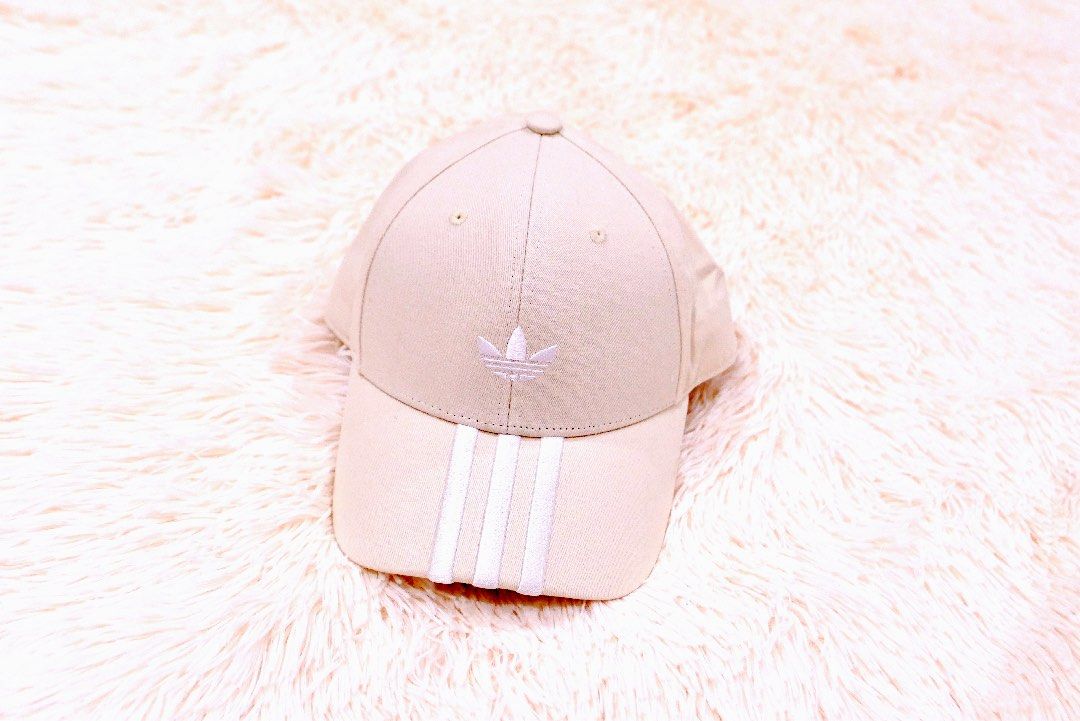 Adidas Off White Beige Cream Cap Hat Women s Fashion Watches Accessories Hats Beanies on Carousell