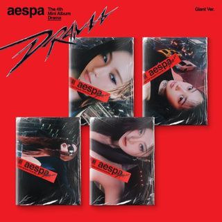 aespa Drama Giant Version Sealed Album