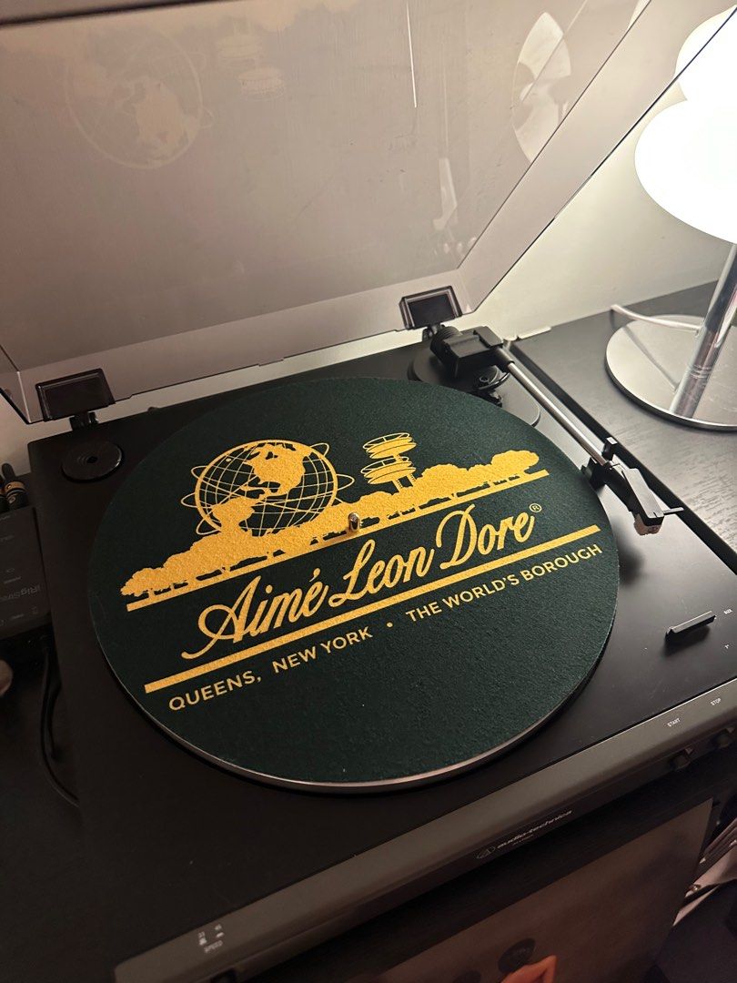 Aime Leon Dore Graphic Slip Mats vinyl, 音響器材, 其他音響配件及