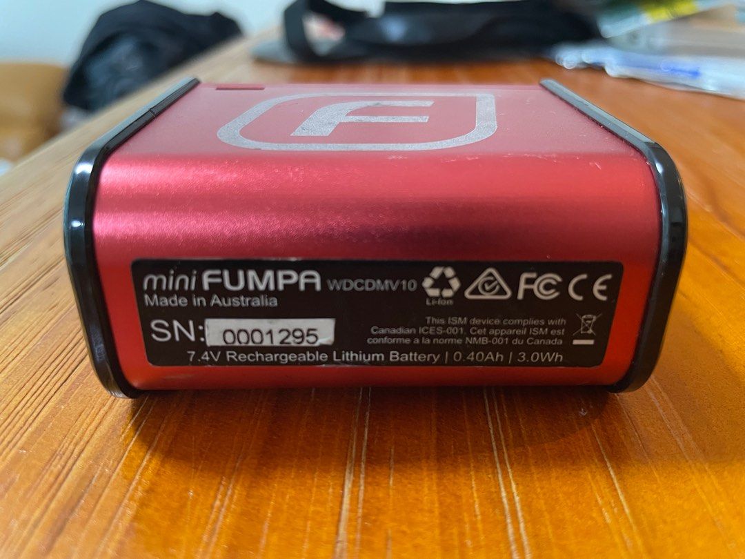 Air pump Fumpa mini Sports Equipment Bicycles Parts Parts Accessories on Carousell