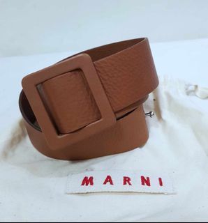 Authentic Marni Leather high waist belt