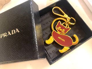 Authentic: Prada Cat keychain