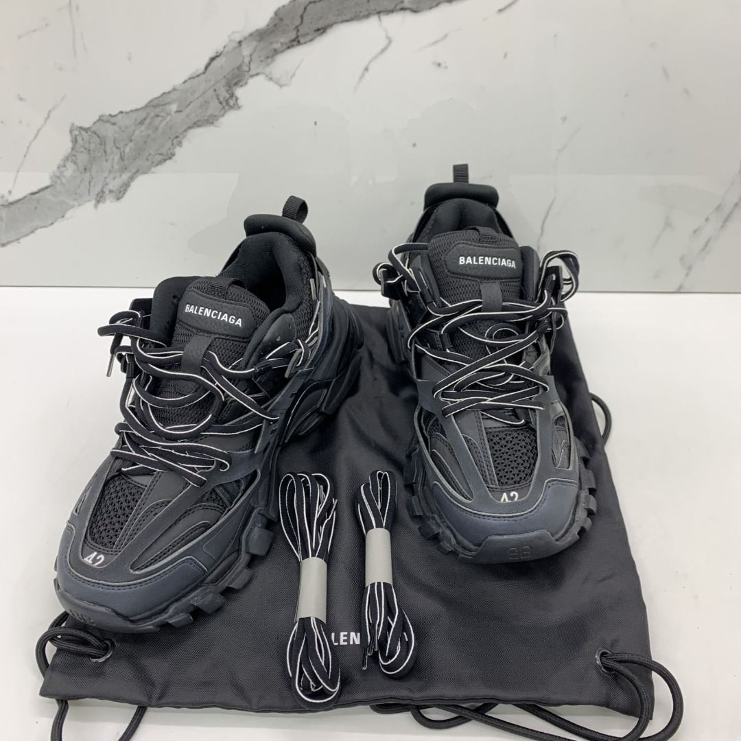 BALENCIAGA TRACK 542023 BLACK SIZE 42 SNEAKERS 247026547 WE Men s Fashion Footwear Sneakers on Carousell