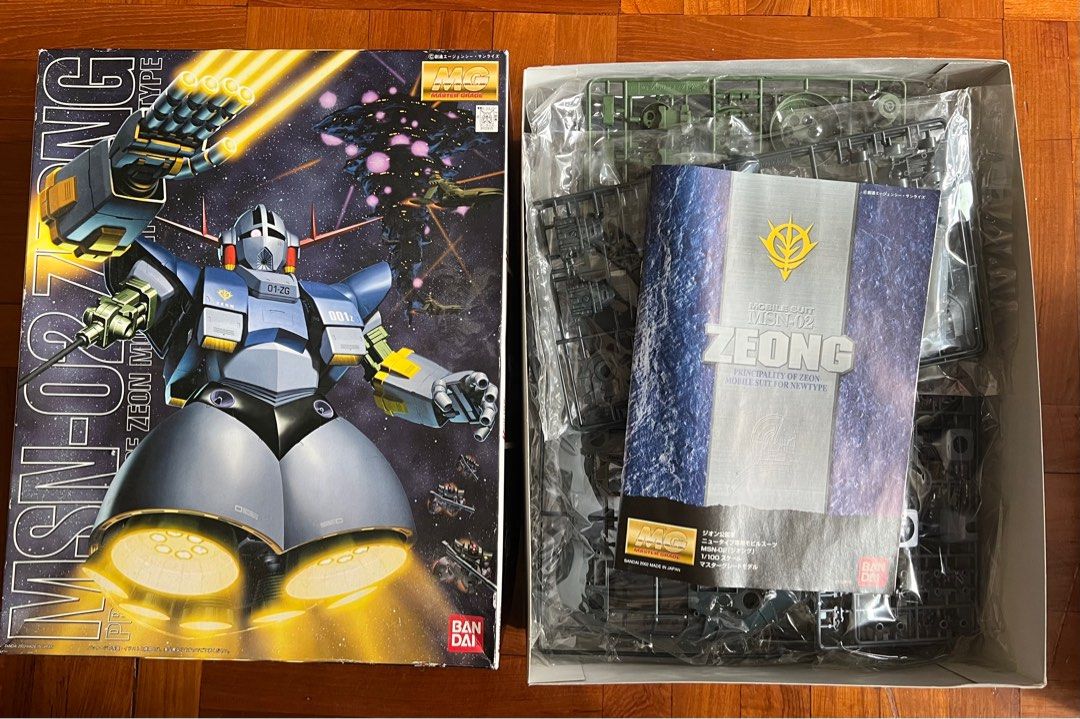 BANDAI MSN-02 ZEE ZONG MG 1/100新品