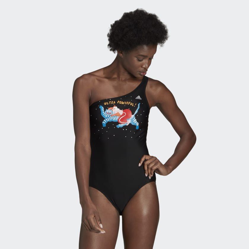 Brand New Adidas x Egle Zvirblyte Asymmetrical Swimsuit Women s Fashion Swimwear Bikinis Swimsuits on Carousell