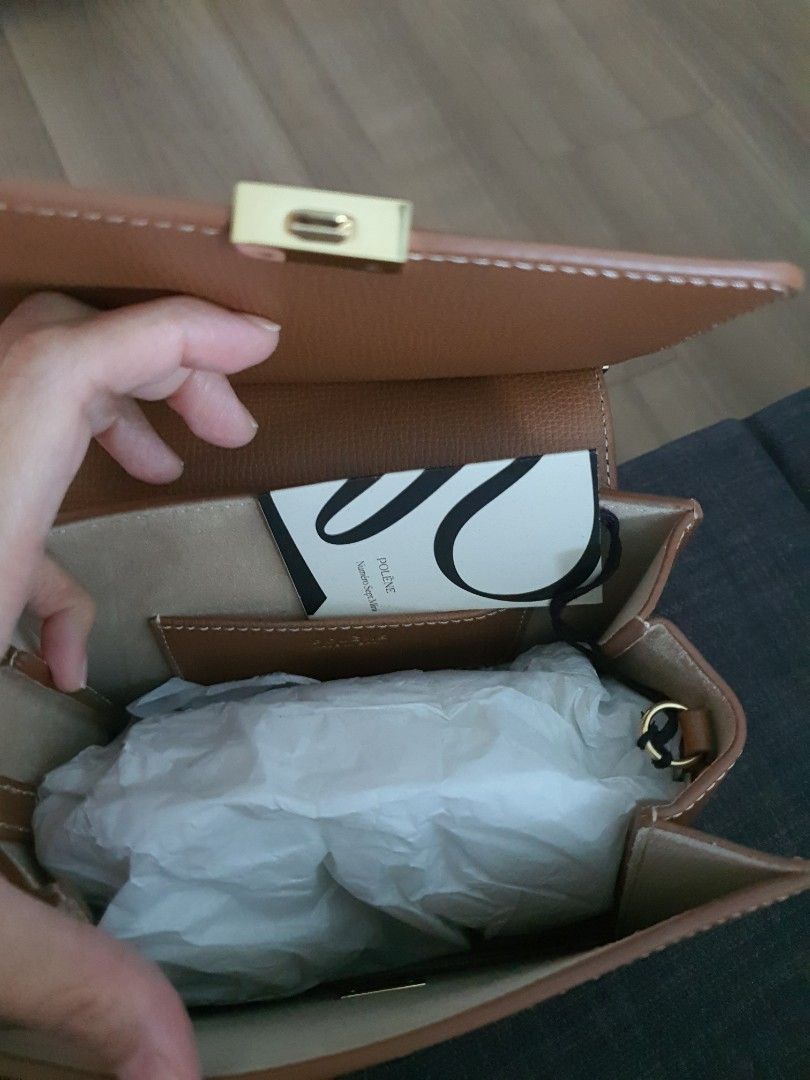 Brand New Polene Numero Sept Mini Camel, Luxury, Bags & Wallets on