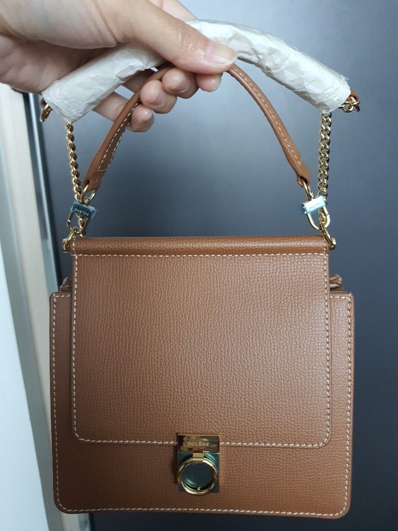 Brand New Polene Numero Sept Mini Camel, Luxury, Bags & Wallets on