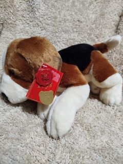 BRAND NEW REALISTIC BEAGLE DOG PLUSH BY KEEL TOYS