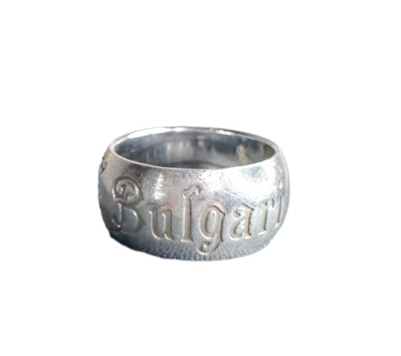 Bvlgari Limited Edition Save the Children 925 Silver Ring EU 54