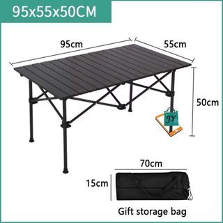 CAMPING TABLE FOLDABLE SMALL MEDIUM LARGE