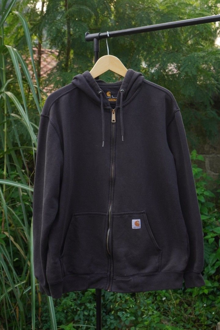 Carhartt Hoodie Zipper, Fesyen Pria, Pakaian Baju Luaran di - Main Image