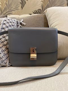 Celine Box Bag Gray