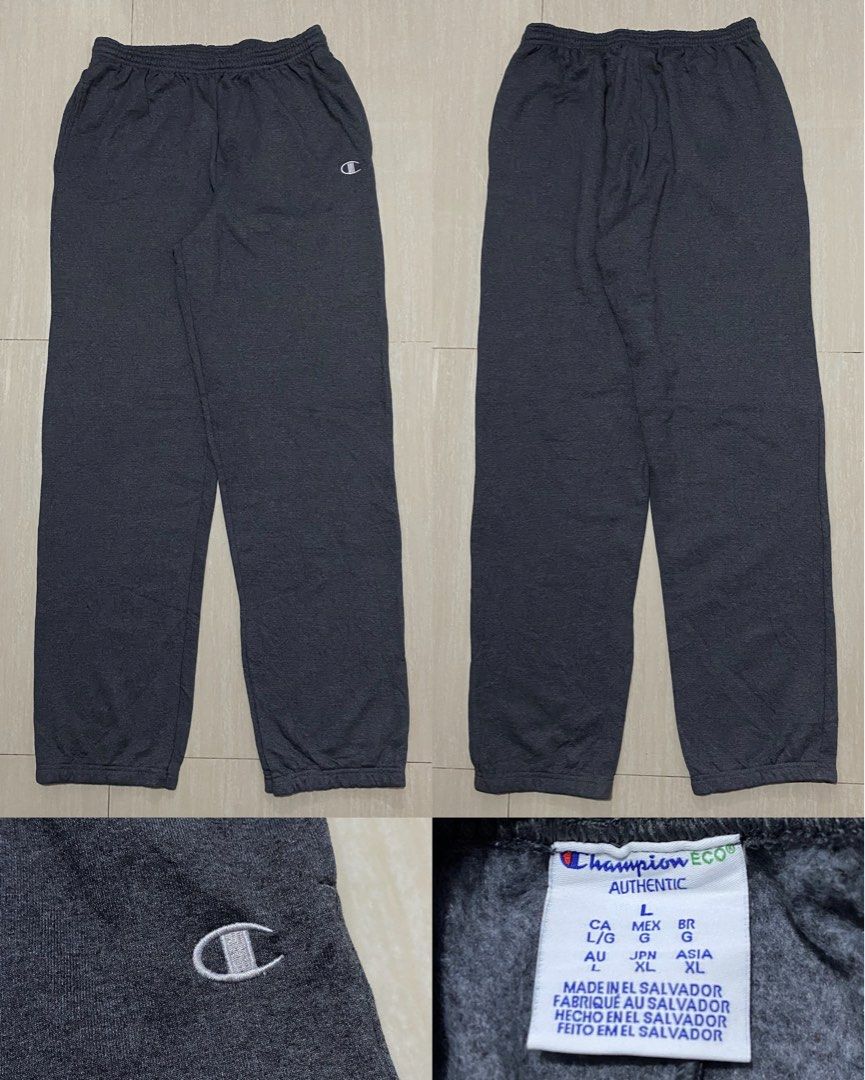 CHAMPION ECO AUTHENTIC ATHLETIC FLEECE JOGGER PANTS Dark Gray