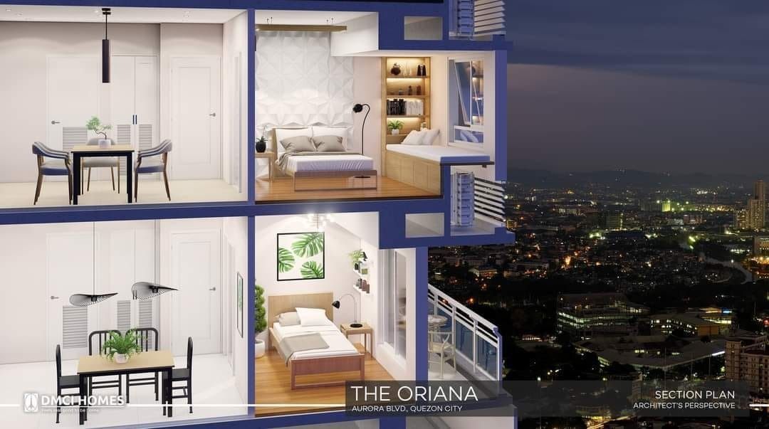 CHEAPEST CONDO IN CUBAO NO DP! LOW MONTHLY! THE ORIANA NEAR MANILA SAN