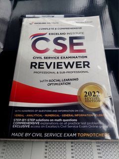 Civil Service Examination REVIEWER
