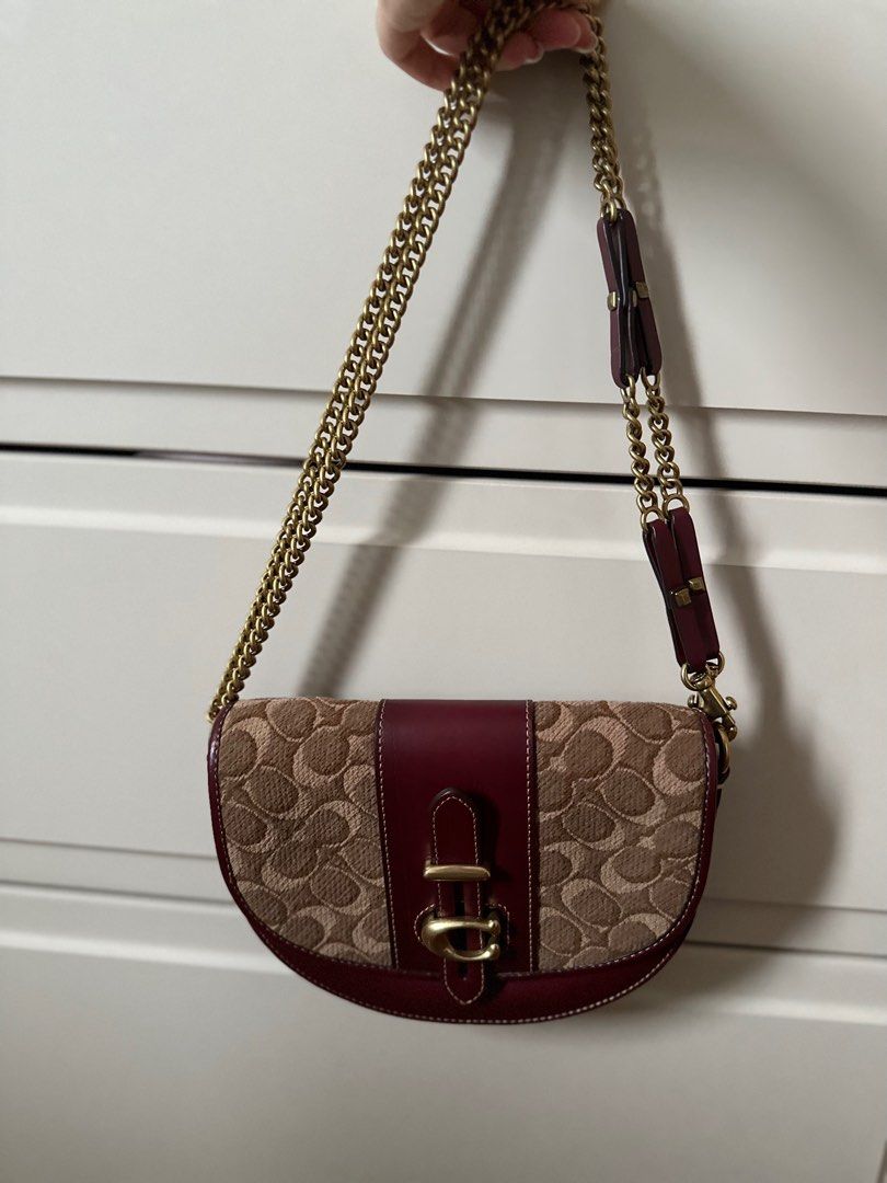Coach saddle bag 24 discount