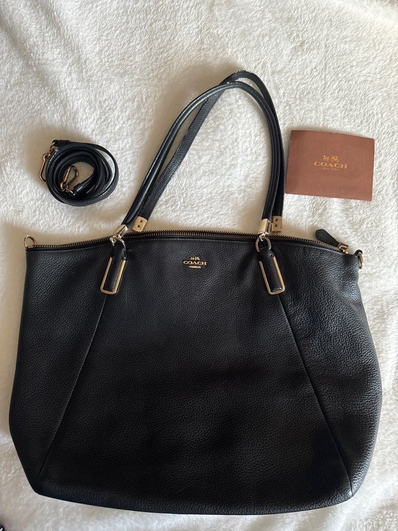 Coach Two way bag Luxury Bags Wallets on Carousell