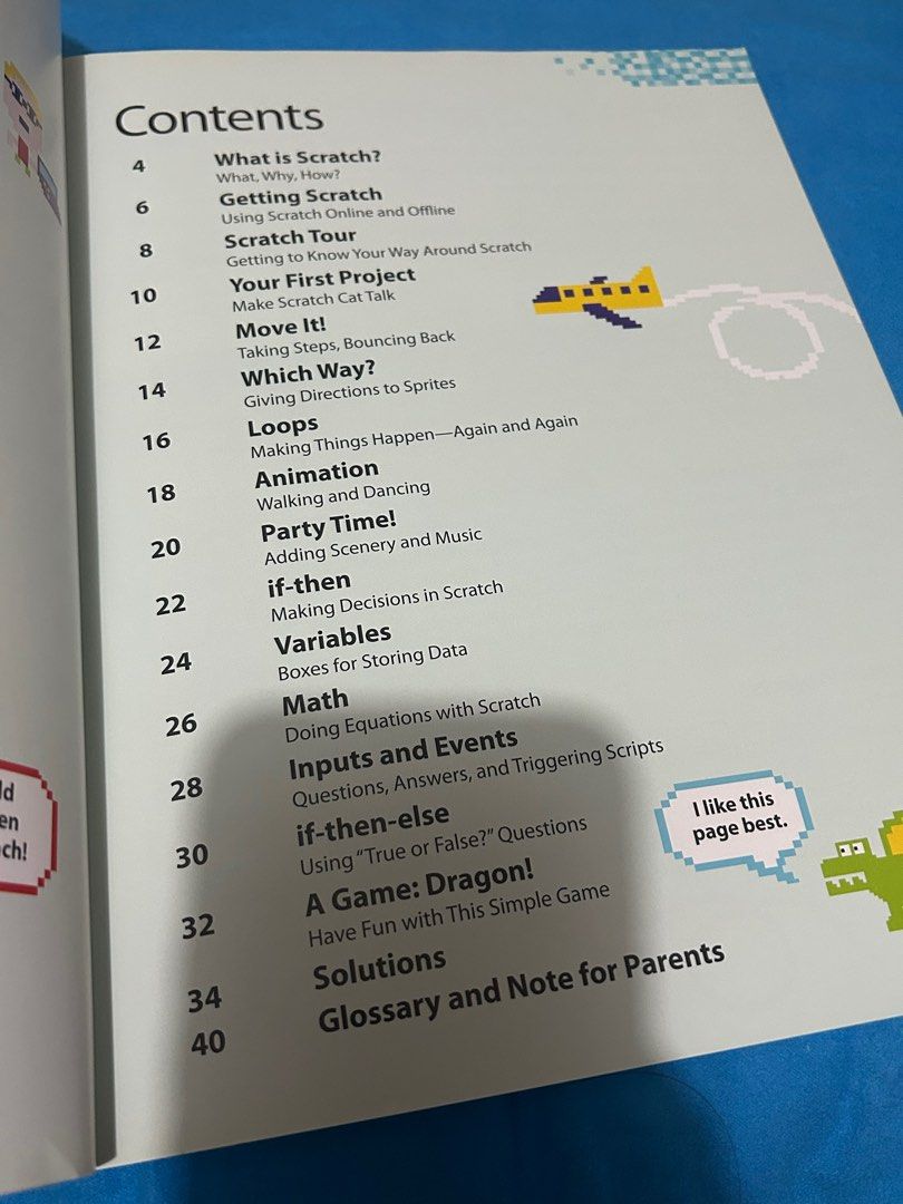 Coding with Scratch (Category: Children's Books) located in Paranaque City. Submitted by minimalism2021 (Listing ID 1310240073, Image 2). Description: Coding with Scratch RFS: Outgrown/Decluttering MOP: Gcash/Maya/BDO/BPI Shipping: Lalamove/Grab/Gogo Express from Paranaque.