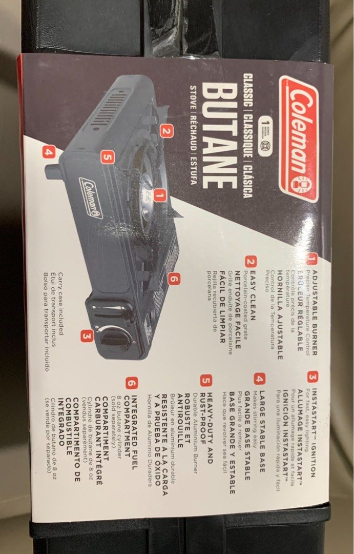Coleman classic butane stove (Category: Other Kitchenware & Tableware) located in Manila. Submitted by slothyspad (Listing ID 1310250714, Image 3). Description: .