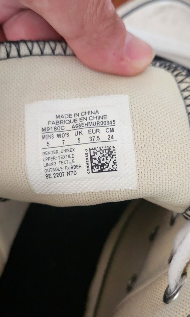 Converse canvas high cut shoes