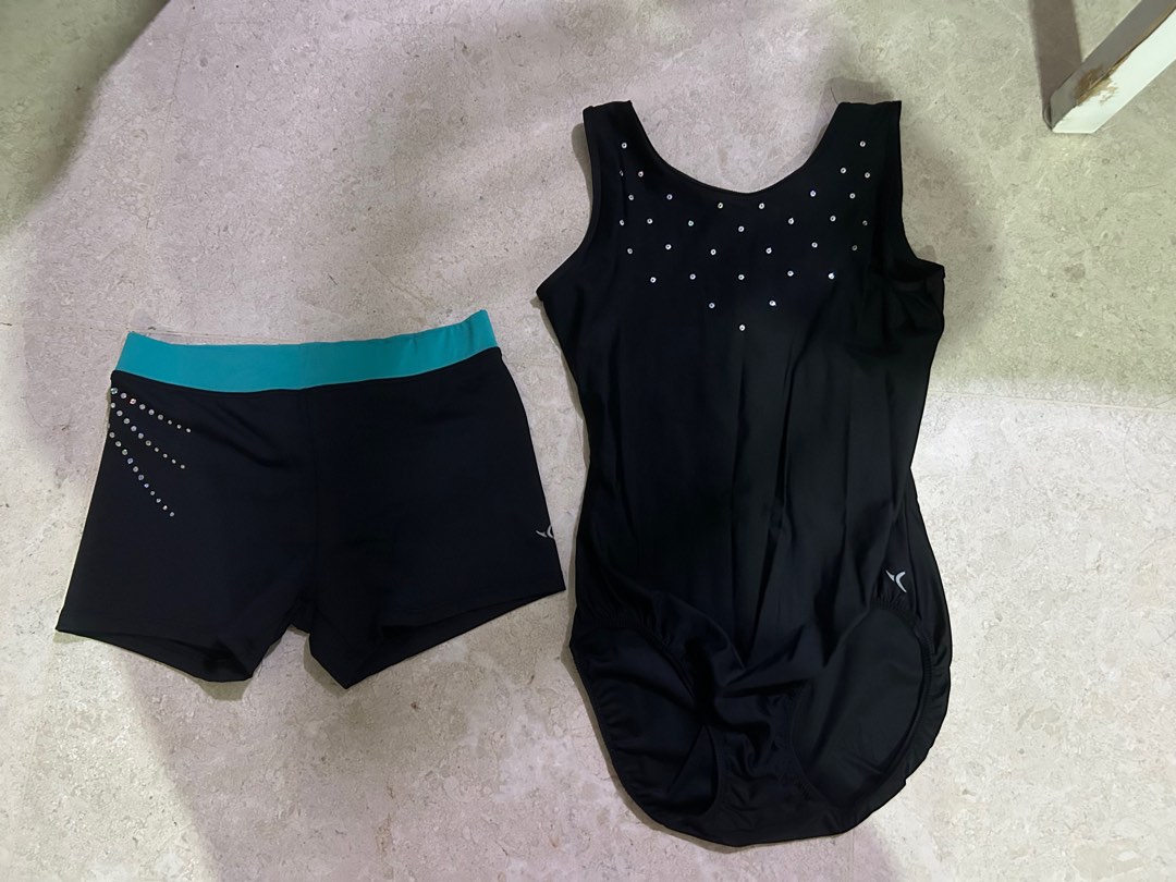 Decathlon gymnastics shorts hot sale