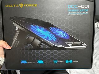 DELTA FORCE DCC-001 15 GAMING LAPTOP COOLER NEW
