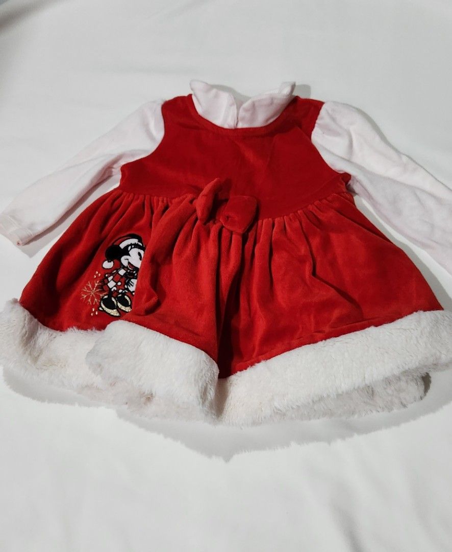 DISNEY SANTA DRESS (Category: Babies & Kids Fashion) located in Paranaque City. Submitted by pseumaidc (Listing ID 1310211161, Image 1). Description: SANTA DRESS 6-9mo.