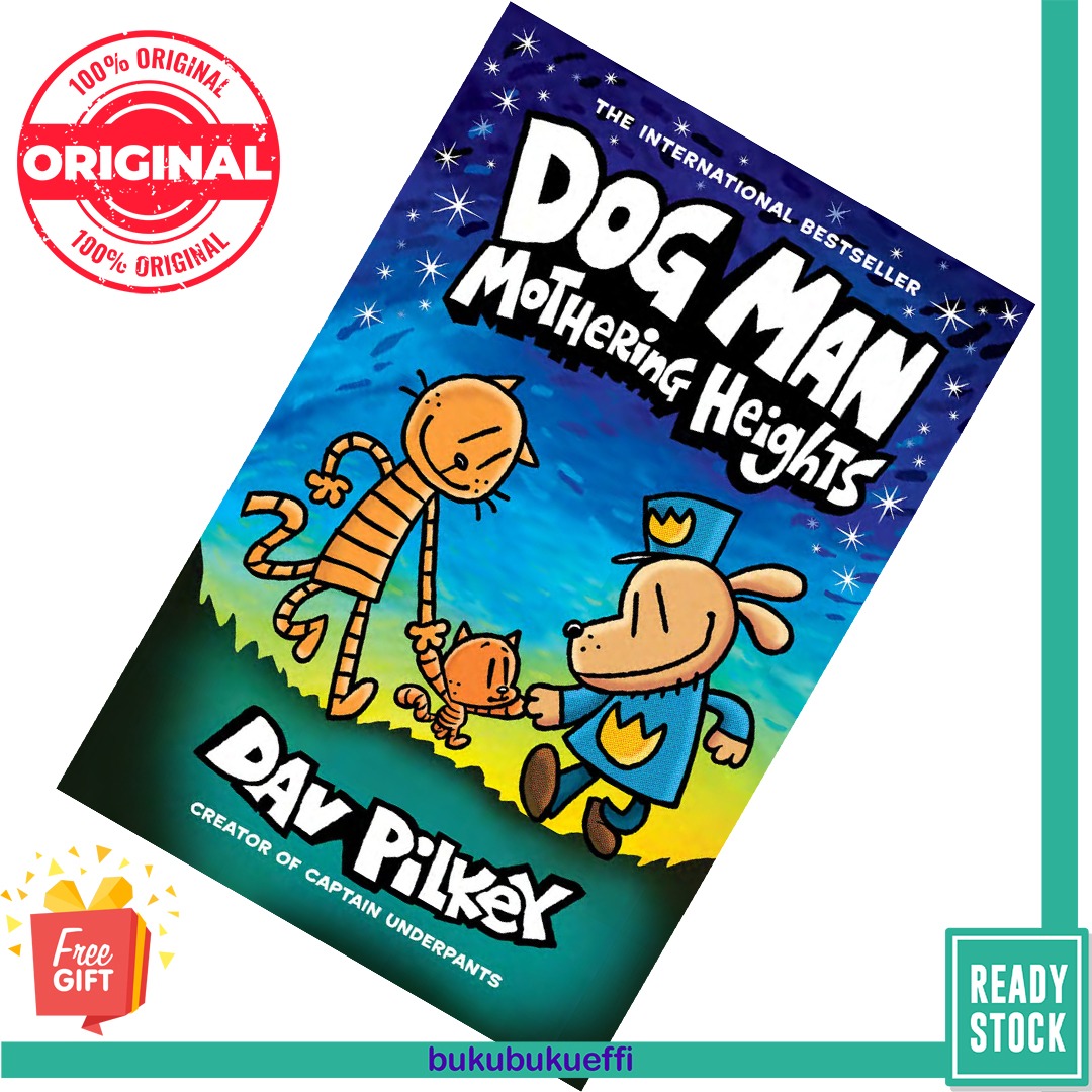 Dog Man Mothering Heights (Dog Man 10) by Dav Pilkey [HARDCOVER