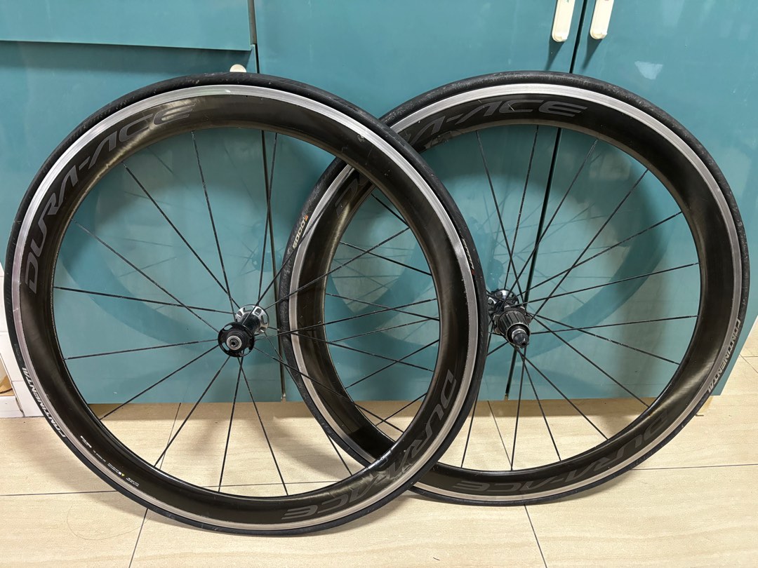 Dura ace Carbon Wheelset for Rim break Sports Equipment Bicycles Parts Parts Accessories on Carousell