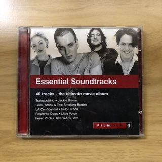 Essential Soundtracks 2 CD (Pulp Fiction, Reservoir Dogs, Trainspotting etc)