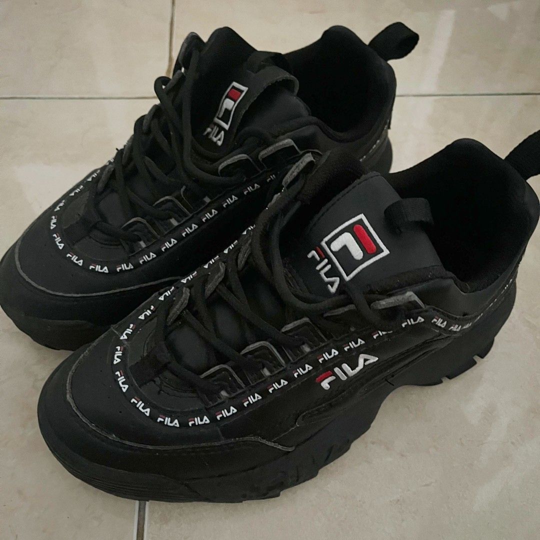 Sepatu Women's Fila Disruptor Black Beli (Women) FILA
