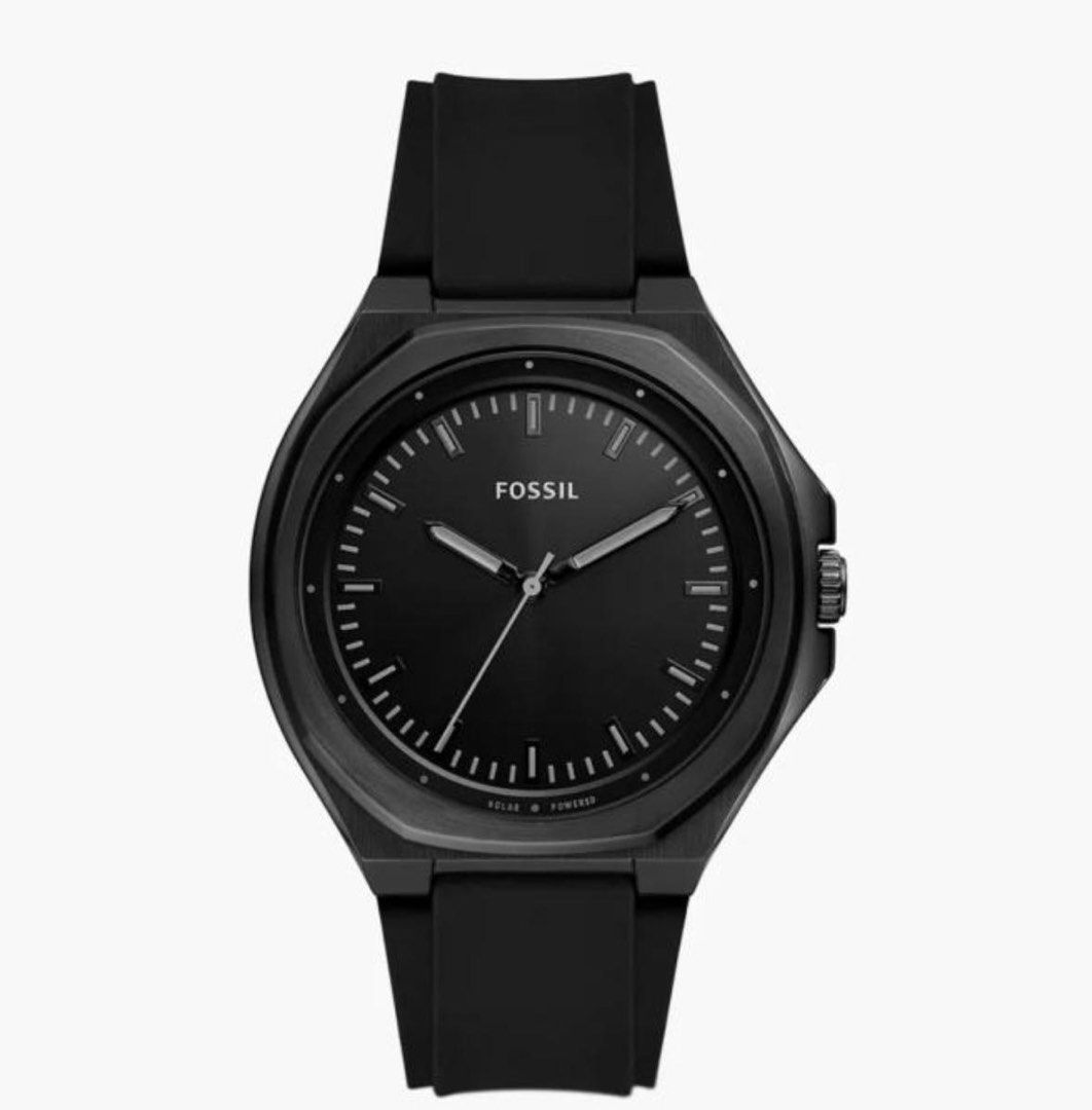 Fossil all black hot sale