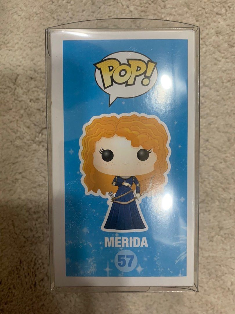 Funko Pop Merida - Brave 57 VAULTED Vinyl Figure (Category: Designer & Blind Box Toys) located in Makati City. Submitted by pnx_024 (Listing ID 1310145197, Image 2). Description: Comes with protector, unopened..