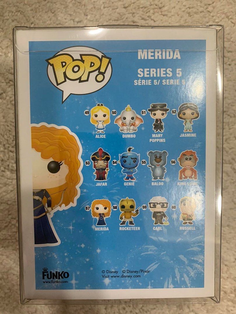 Funko Pop Merida - Brave 57 VAULTED Vinyl Figure (Category: Designer & Blind Box Toys) located in Makati City. Submitted by pnx_024 (Listing ID 1310145197, Image 3). Description: Comes with protector, unopened..