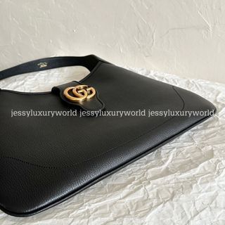 GG Aphrodite Medium Leather Shoulder Bag with Extended Strap