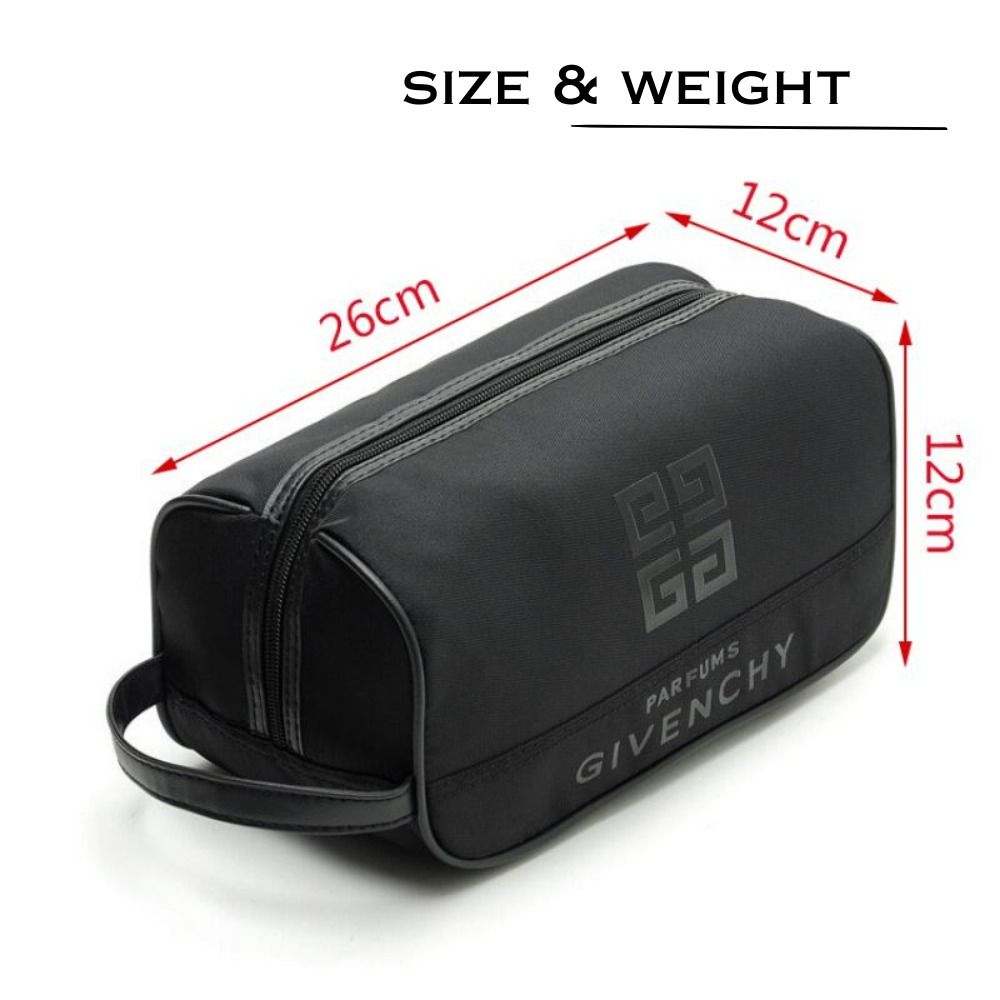 Givenchy Beaute Complimentary VIP Gift Black Large Pouch Eletronic Cable Charger USB Gadget Tech Pouch Toiletries Bag Organizer Travel Pouch Beg Men s Fashion Bags Belt bags Clutches and Pouches on Ca...
