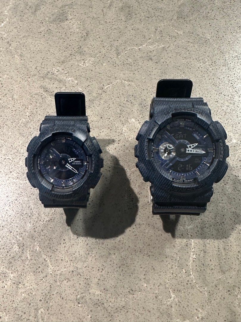 Casio G Shock and Baby G Denim couple s watch