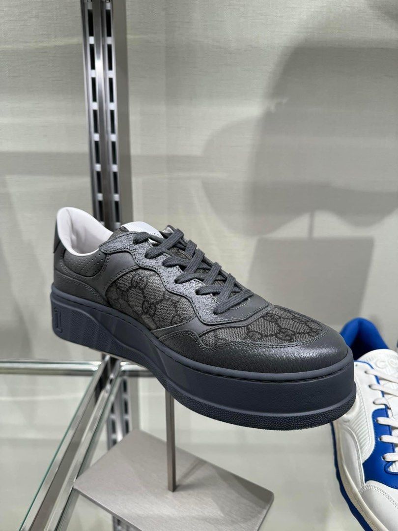 Gucci lace up sneakers hot sale