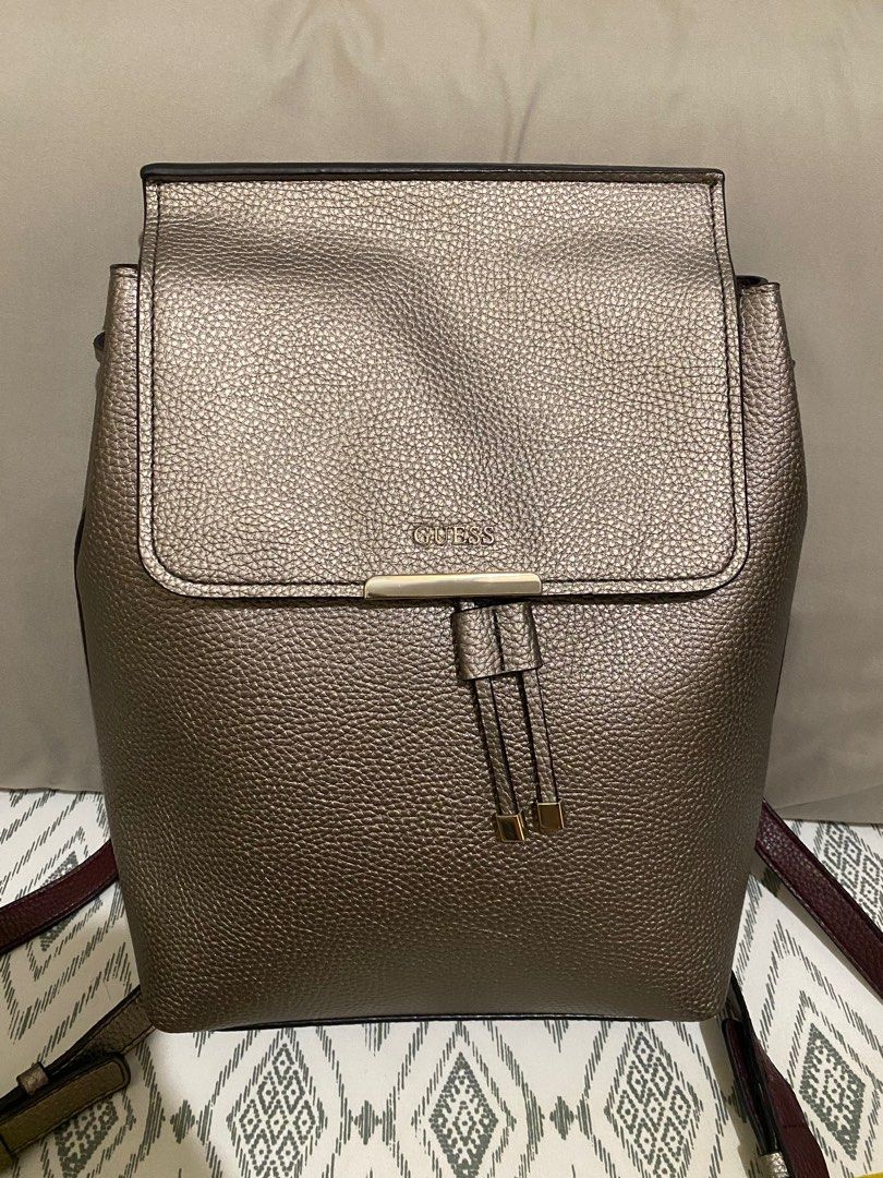 Guess Varsity Pop Back Pack Women s Fashion Bags Wallets Backpacks on Carousell