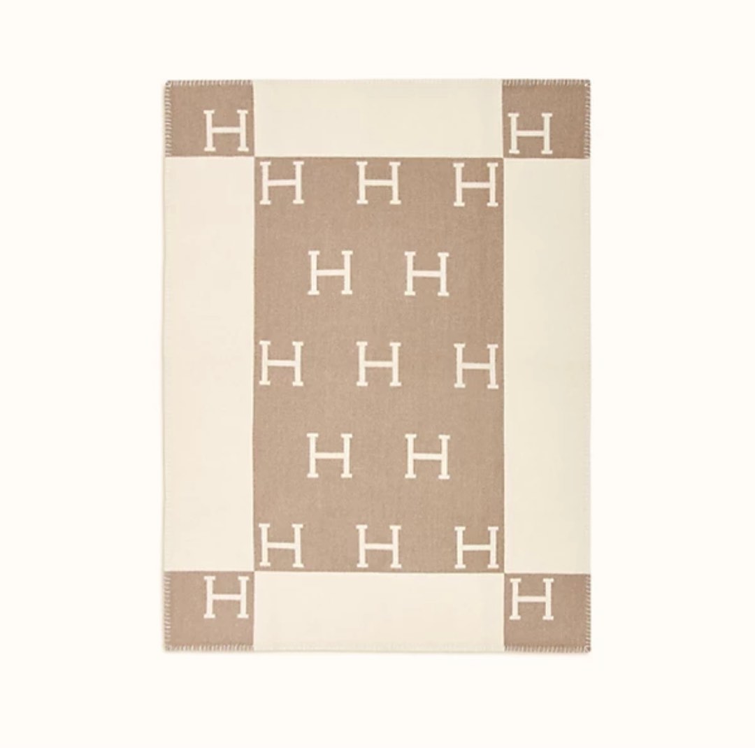 Hermes Avalon Baby Blanket Furniture Home Living Home Decor Cushions Throws on Carousell
