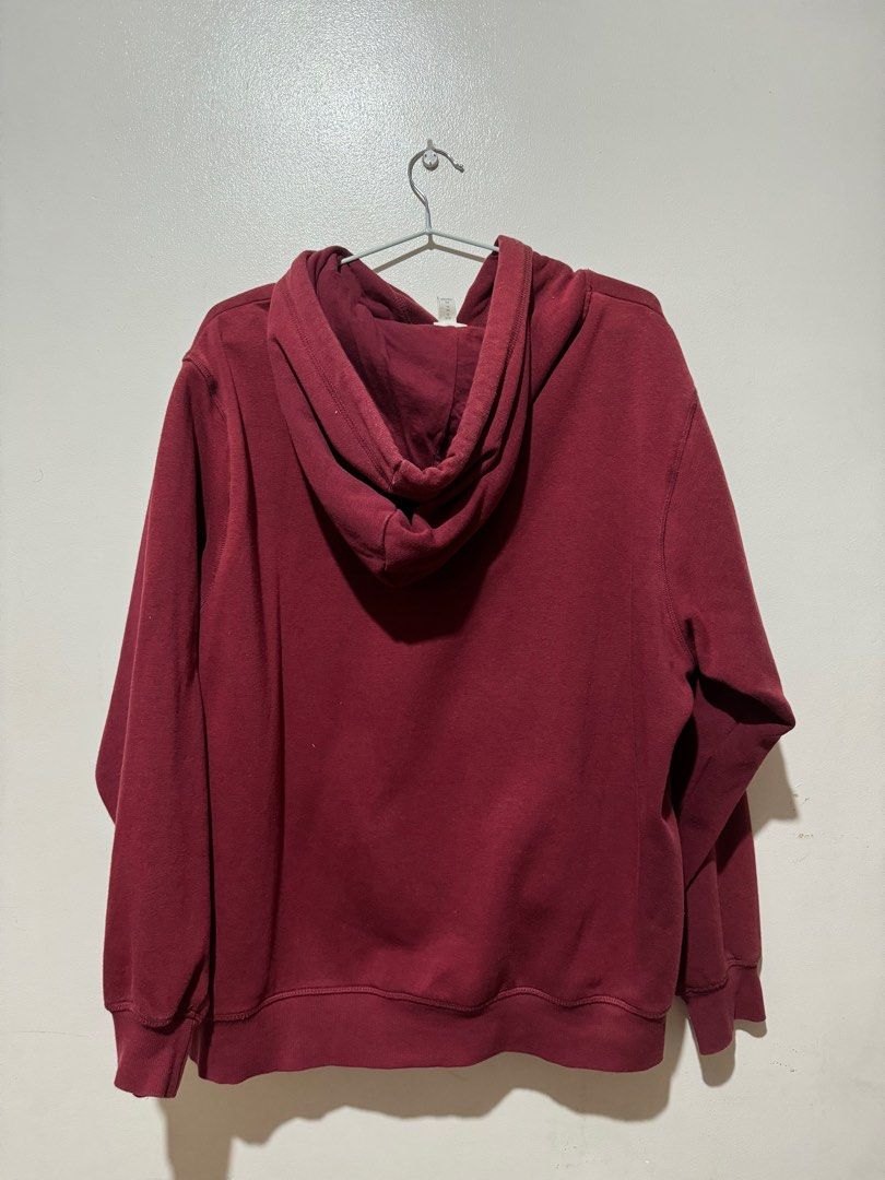H&m maroon hoodie sales
