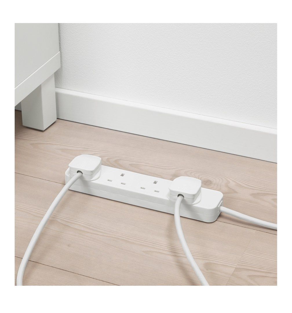 Ikea Extensions Cord, 家庭電器, 其他家庭電器 Carousell