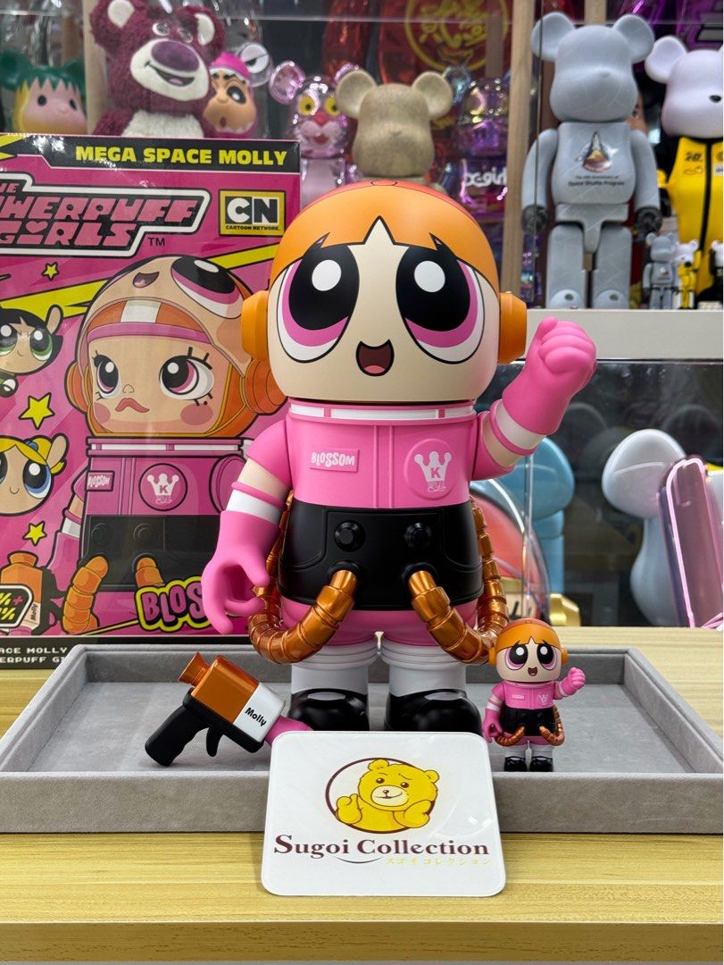 その他 MEGA SPACE MOLLY 400%+100% THE POWERPUFF MEGA SPACE MOLLY 400%+100% THE POWERPUFF GIRLS Blossom - POP MART
