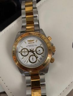 INVICTA 9212 speedway authentic original watch / relo ( men's) gold / silver (SUPER SALE TODAY ONLY)