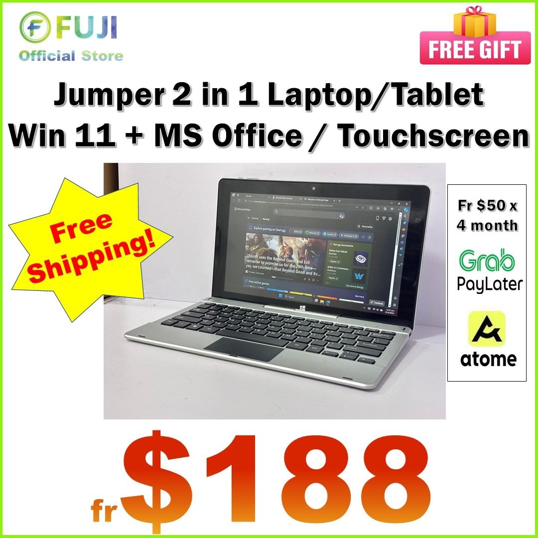 タブレットPC Jumper EZpad 6 Pro 6GB SSD 64GB タッチパネル