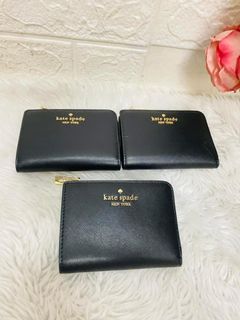 Kate spade small black wallet