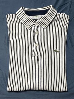 Lacoste Polo Shirt Pin Stripe (RARE)