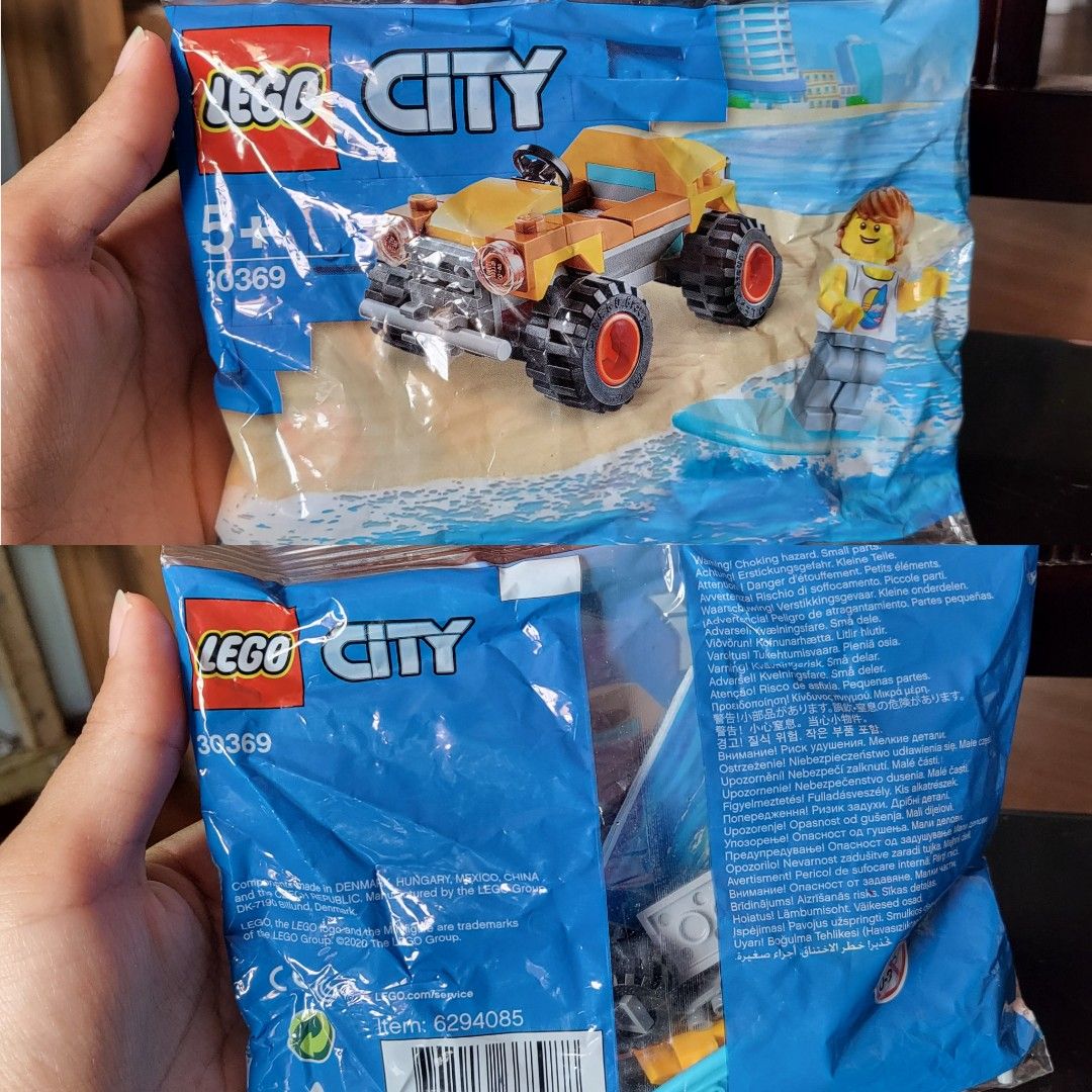 Lego City Beach Buggy Polybag Set 30369 Hobbies Toys Toys Games on Carousell